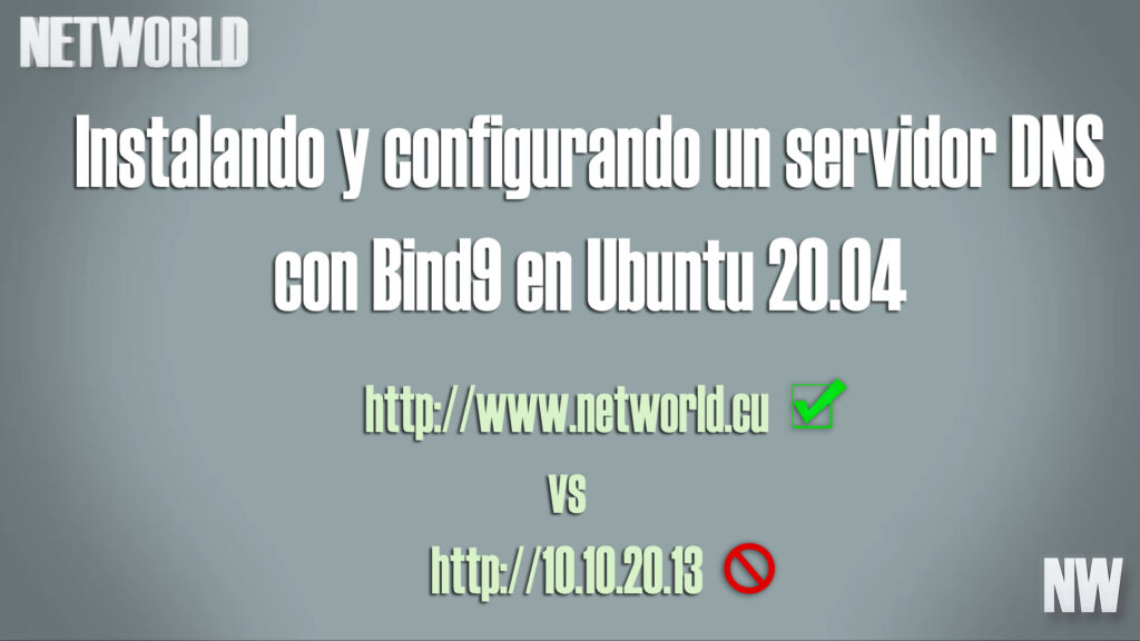 servidor dns bind9 en ubuntu 20.04