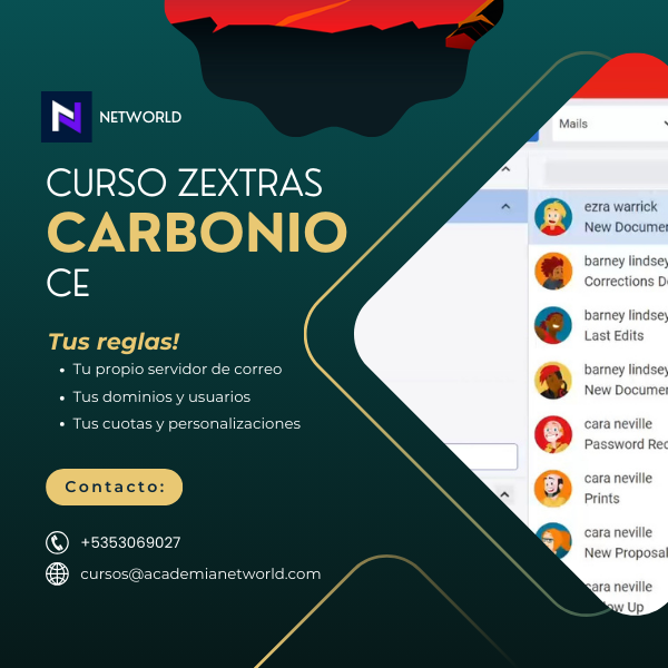 Curso Zextras Carbonio Community Edition